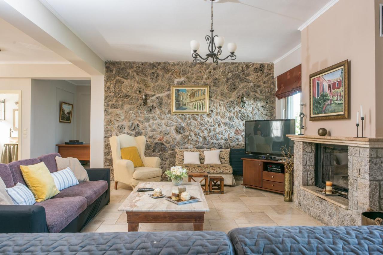 Ionian Sea View Villa By Whitedreamvillas Като-Коракиана Экстерьер фото